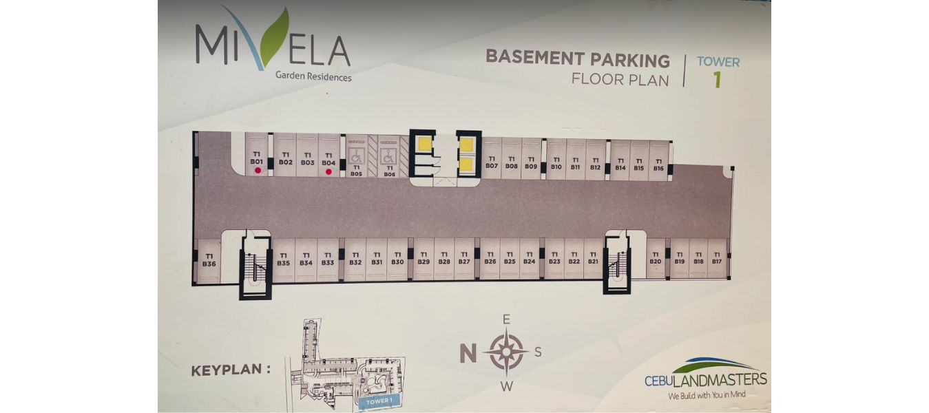 Mivela Residences Basement parking