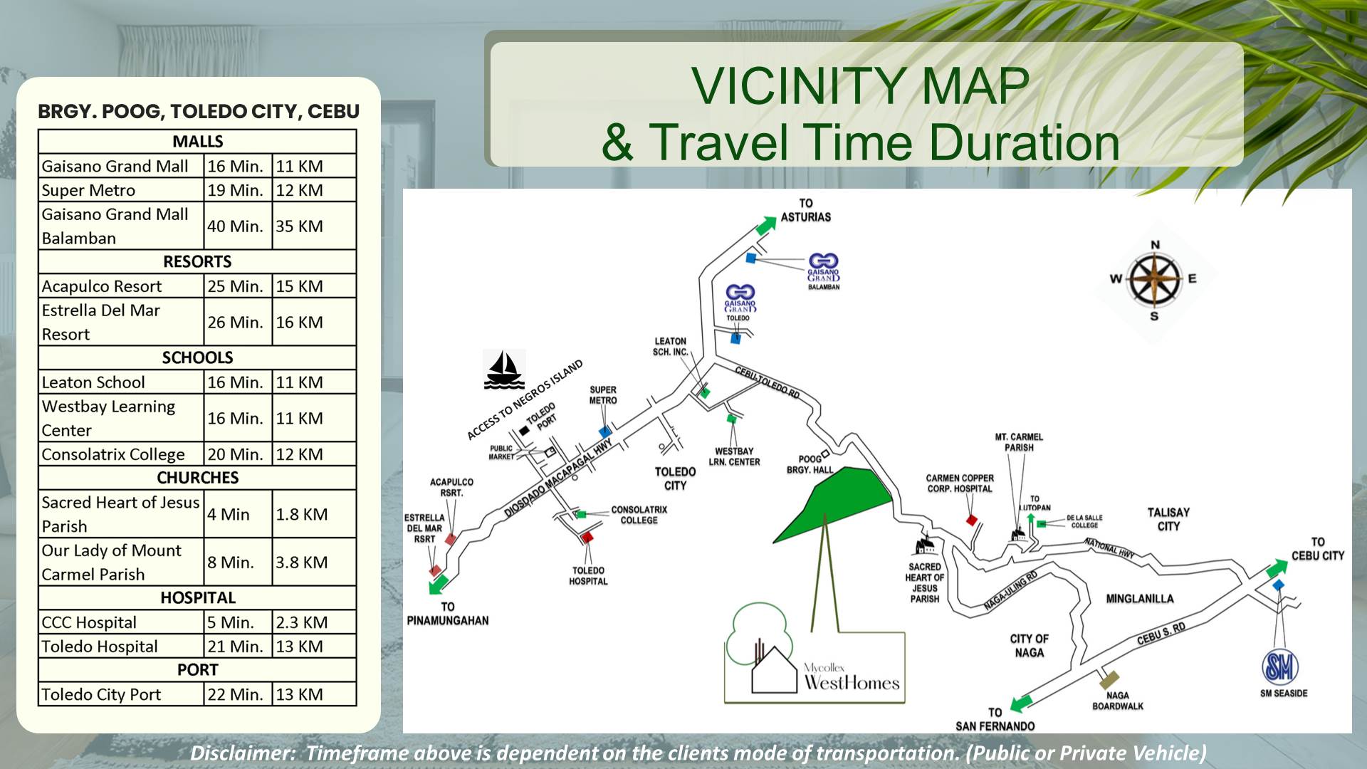 Mycollex Westhomes Vicinity map