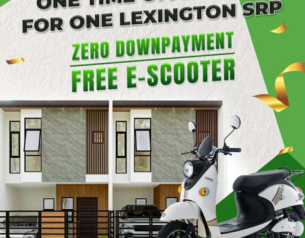 One Lexington SRP Dos - READY FOR OCCUPANCY - ZERO DP - FREE Scooter for Buyer!